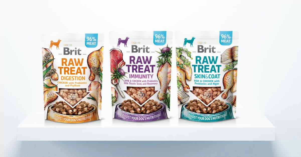 Brit Raw Treat – wyśmienita przekąska i kuszący dosmaczacz do posiłków! Brit Raw Treat – wyśmienita przekąska i kuszący dosmaczacz do posiłków!